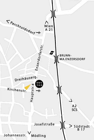 Lageplan Maria Enzersdorf